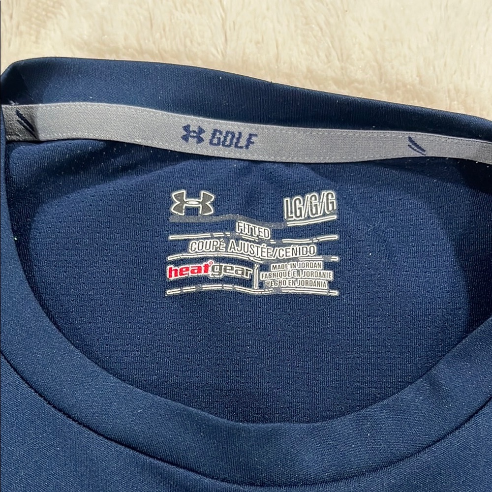 Under Armour Men's Navy Blue Shirt - Picture 2 of 5